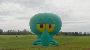 3D Squidward Calamardo