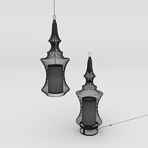 lamp tibet light 3D model