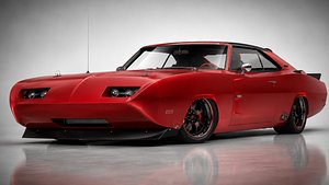 Charger Daytona 1969 Custom 3D Model 3D model