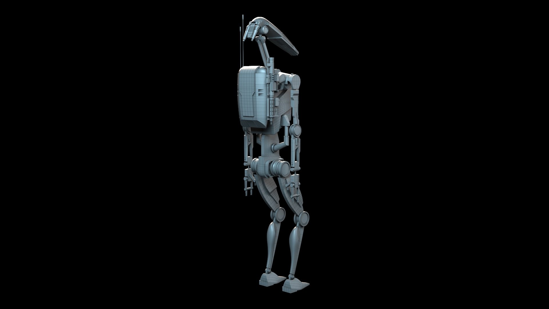 B1 Battle Droid 3D - TurboSquid 2050575