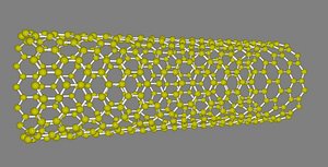 fullerene tube 3D model