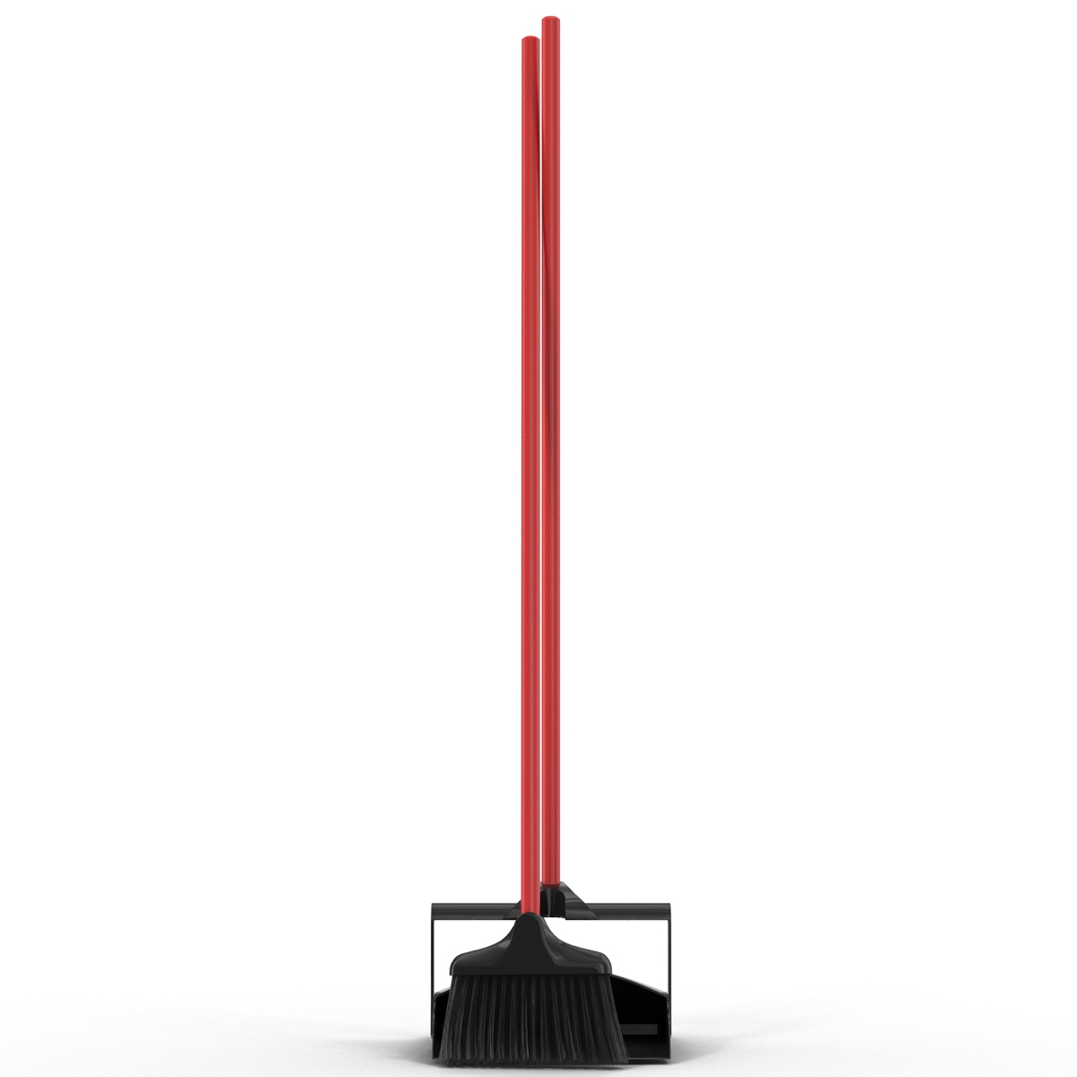 libman broom dustpan set 3d model