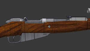 .22 RIFLE 3D MODEL