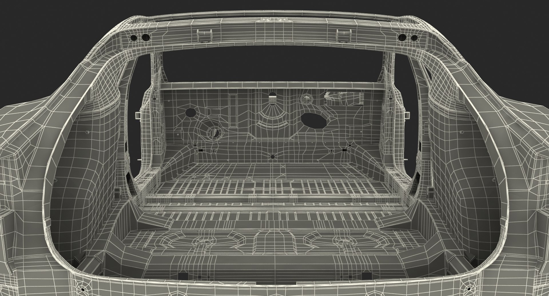 Tesla S Frame 3 3d Max