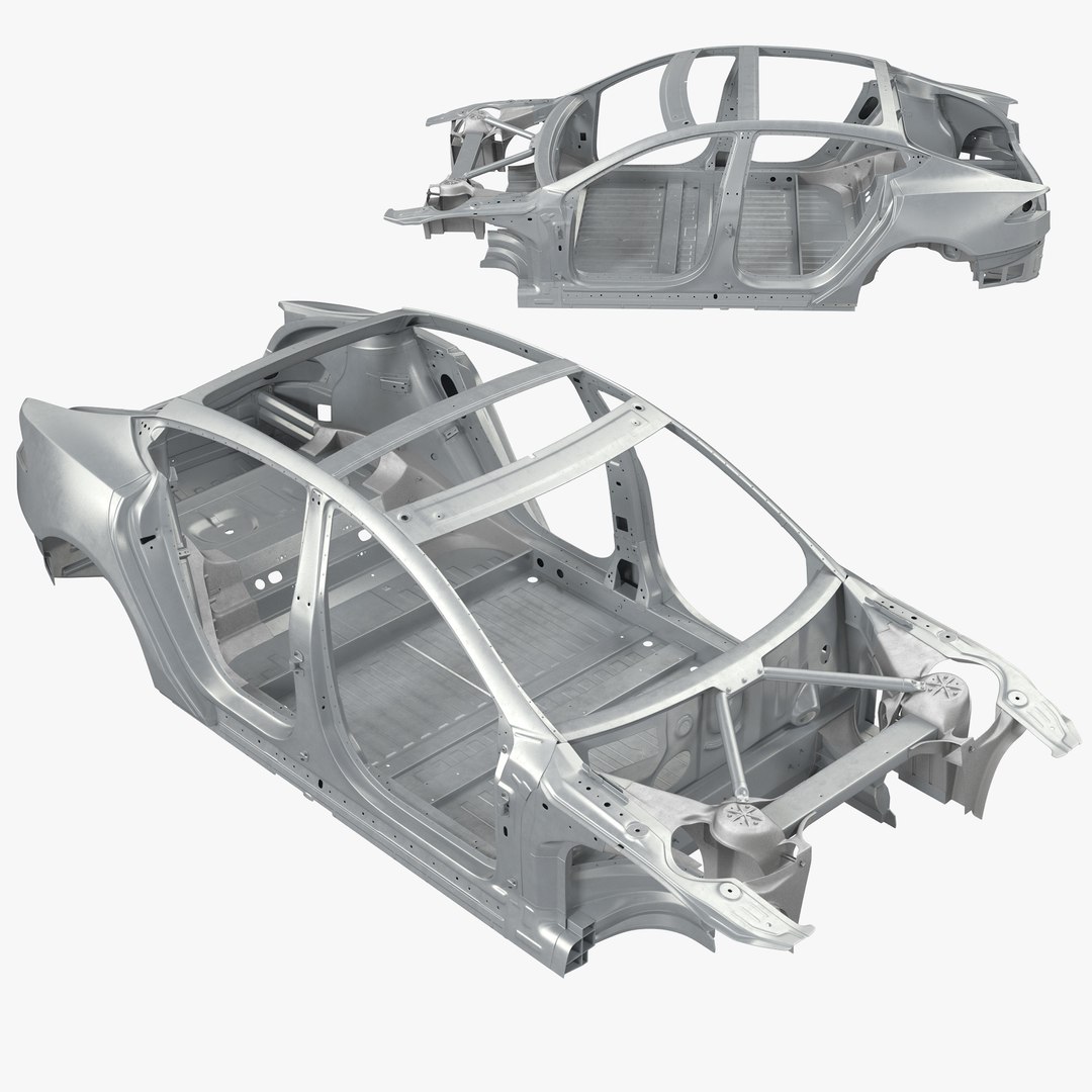 Tesla S Frame 3 3d Max