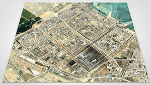 Saudi Aramco Jubail Refinery Company 3D model