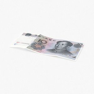 3D 10-yuan-note---single
