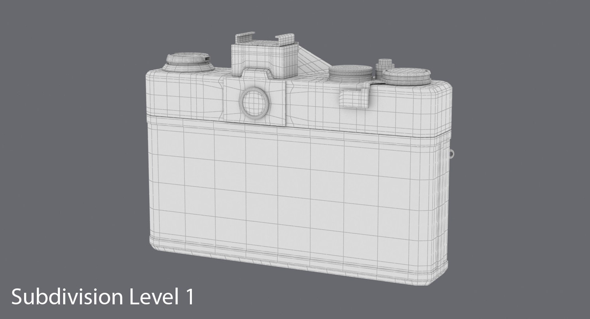 3d slr camera model
