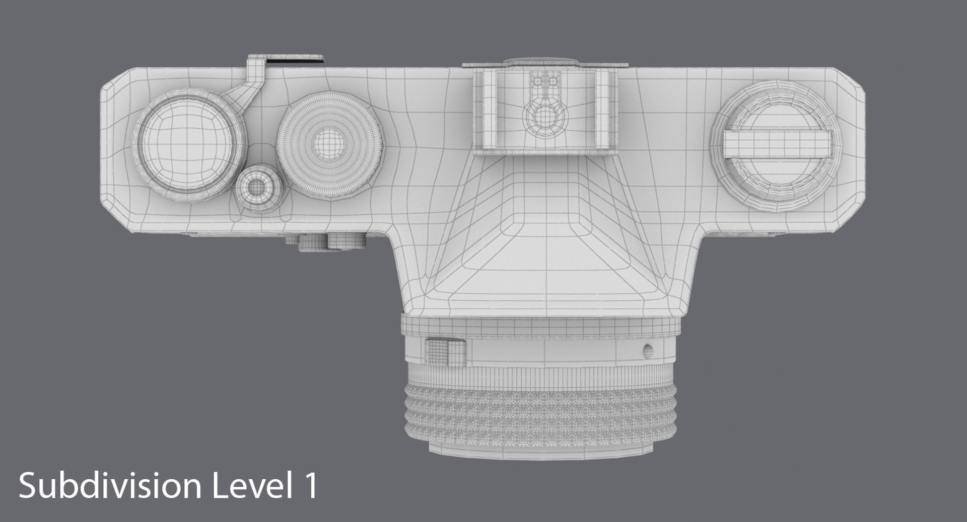 3d slr camera model