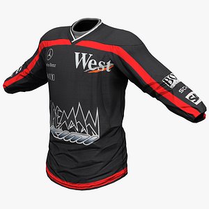 hockey shirt 3d max