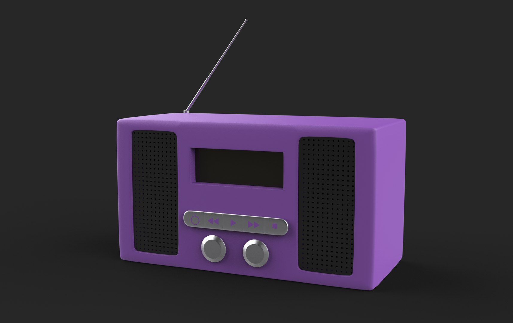 Radio 3D Model 3D - TurboSquid 2353406