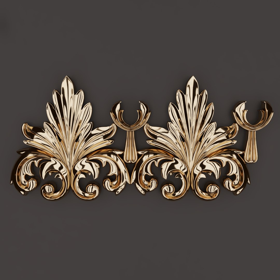 3D Trim Ornament 133 - TurboSquid 2190964