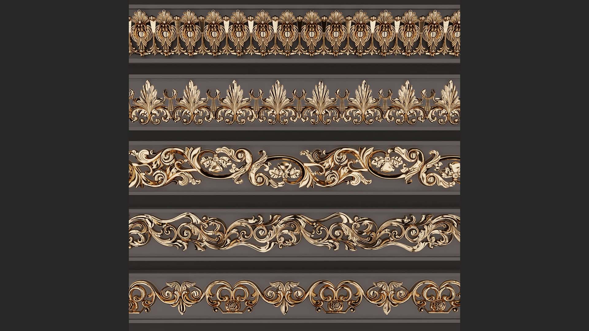 3D Trim Ornament 133 - TurboSquid 2190964