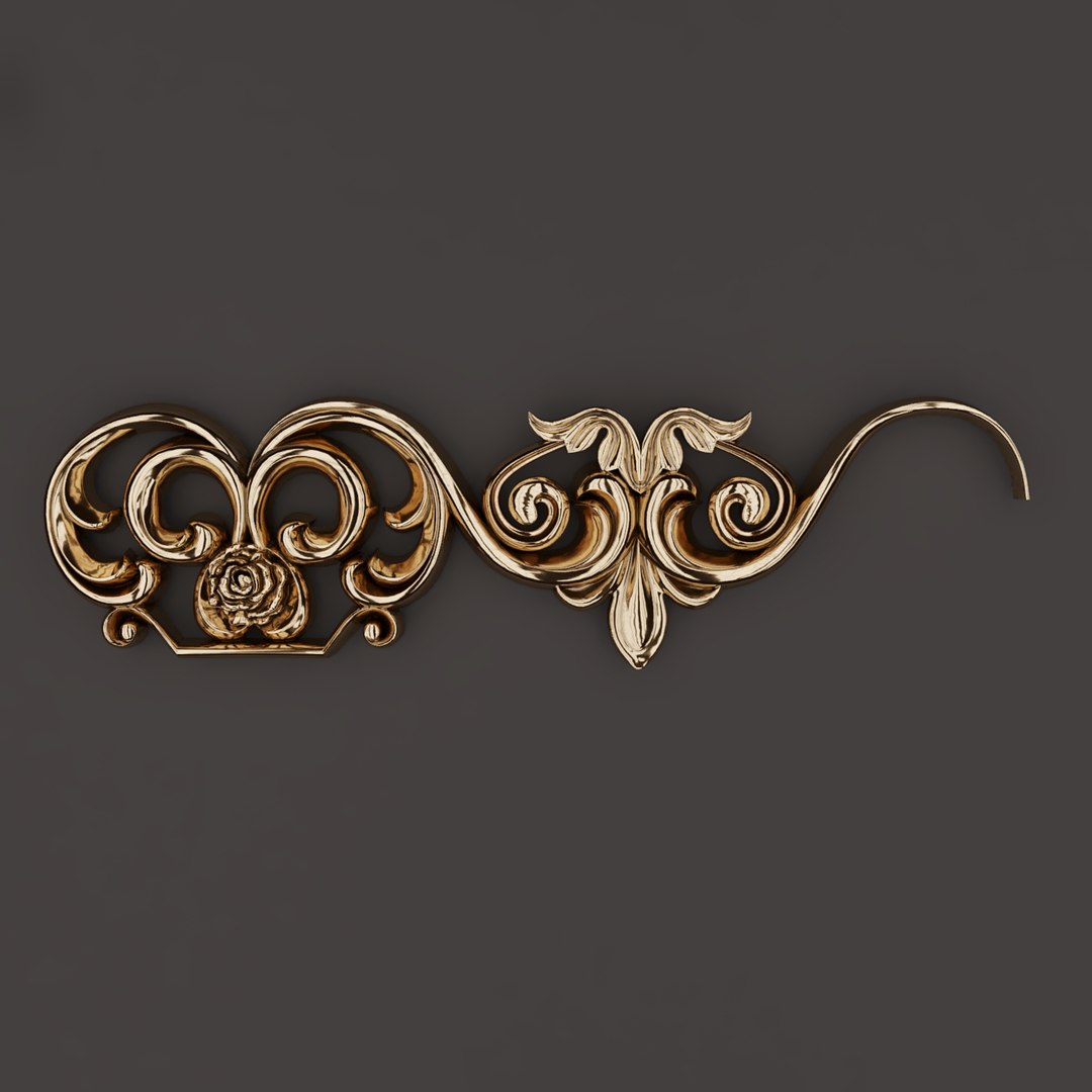 3D Trim Ornament 133 - TurboSquid 2190964