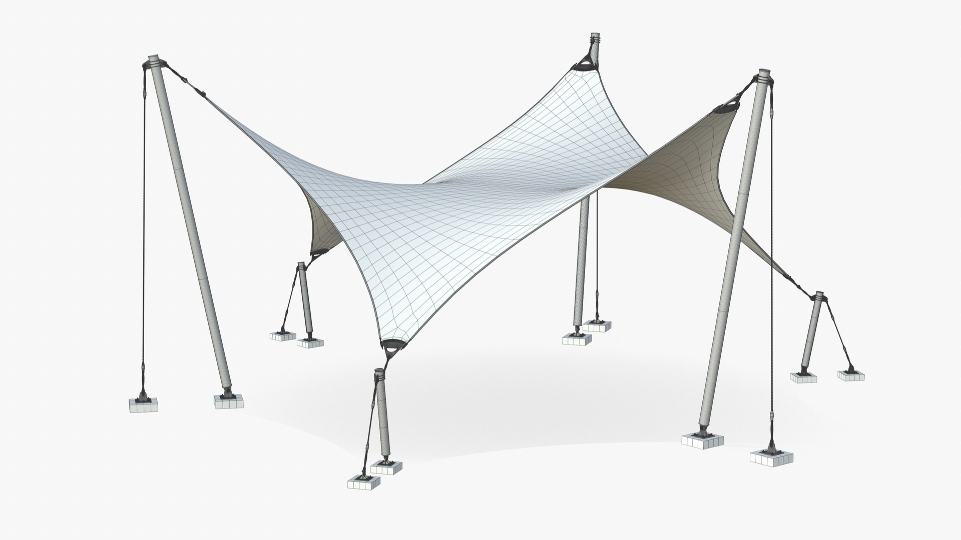 3D Tensile Structures Geodesic Dome V8 model https://p.turbosquid.com/ts-thumb/pc/a6W7fD/9K/tensilestructuresarch57/jpg/1656185897/1920x1080/fit_q87/1d1e51e29ee61162b453d9dbeed29e531e3082e7/tensilestructuresarch57.jpg