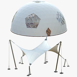 Tensile Structures Geodesic Dome V8