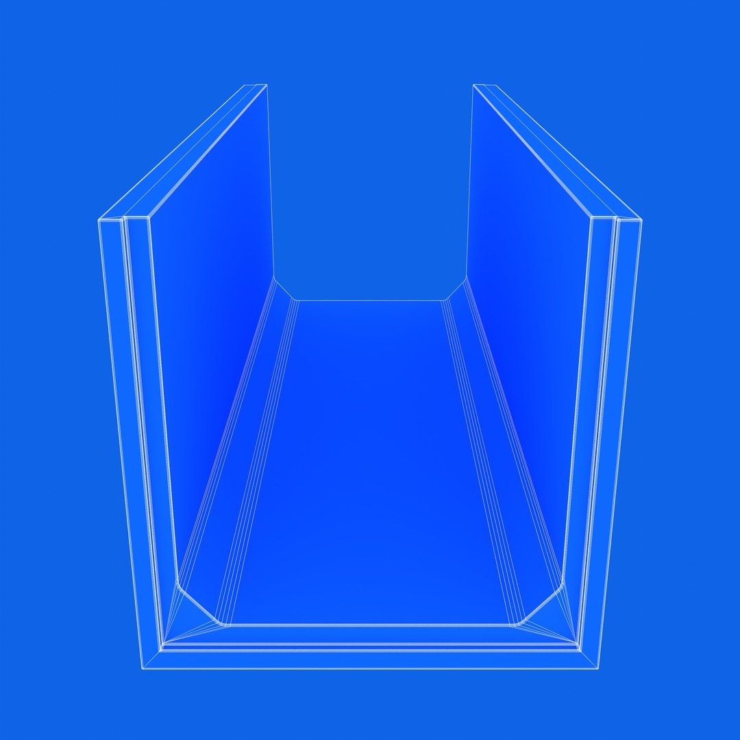 3D Concrete Channel - TurboSquid 2452533
