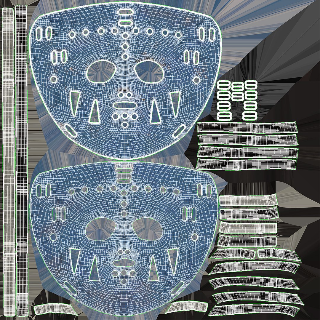 Jim Rutherford Mask Laying 3D - TurboSquid 1485196