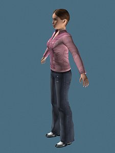 max casual girl female