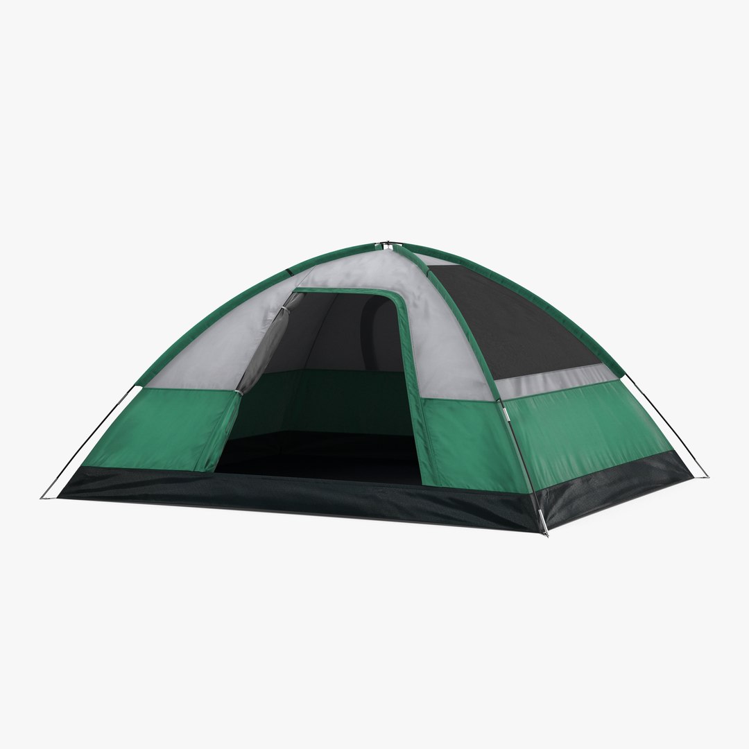 Dome Tent 3D model preview