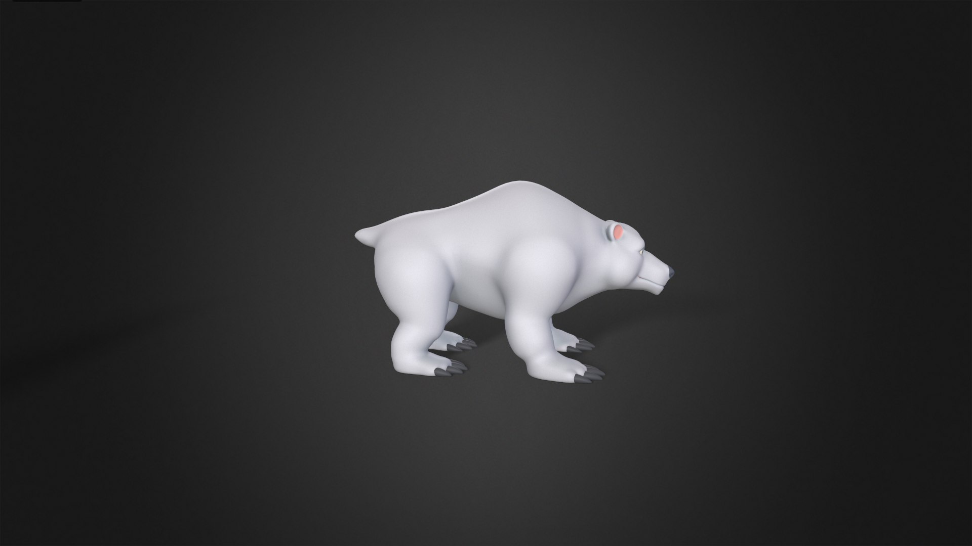 3D Asset - Cartoons - Animal - Polar Bear Rigged - TurboSquid 2184182