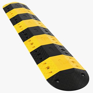 Traffic Safety Speed Bump Dusty