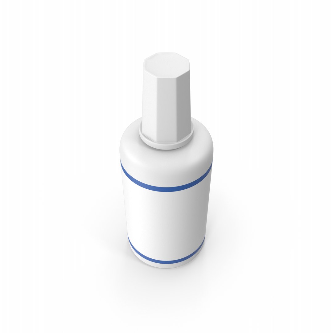 Correction Fluid 3D model https://p.turbosquid.com/ts-thumb/pc/guksGD/s8/correctionfluidbottle.e15.2k/png/1691776444/1920x1080/fit_q87/600a2fdc4f36f885e109baf372f2ae19a2bbea24/correctionfluidbottle.e15.2k.jpg
