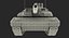 french army tank amx 3d model