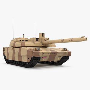 french army tank amx 3d model
