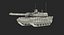 french army tank amx 3d model