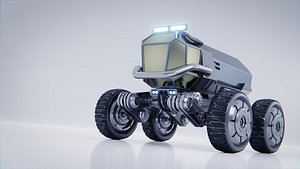 Sci Fi Truck 3D model