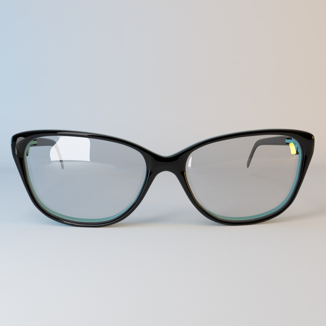 Eyeglasses Tiffany Glasses C4d