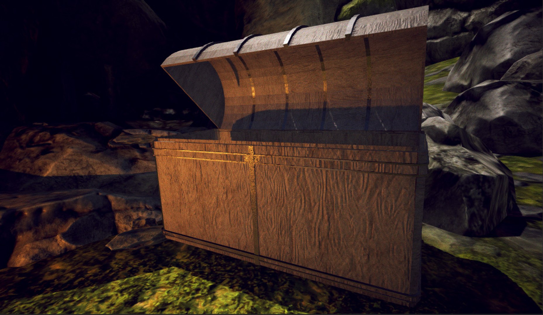 Mediocre Treasure Chest 3D - TurboSquid 1293539