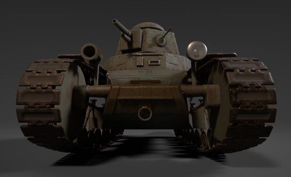 3D model tank mc-1 t-18