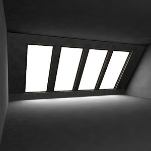 3d windows interior scene