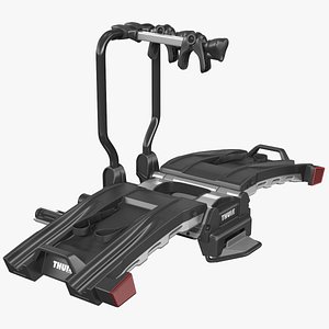 3D model Thule EasyFold XT2 Bike Racks Rigged