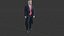 Donald Trump 3D Model - Suited with Long Coat
