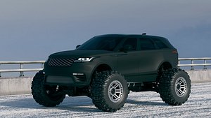 Beast X OffRoad SUV 4x4 High detail 3D Model 3D model