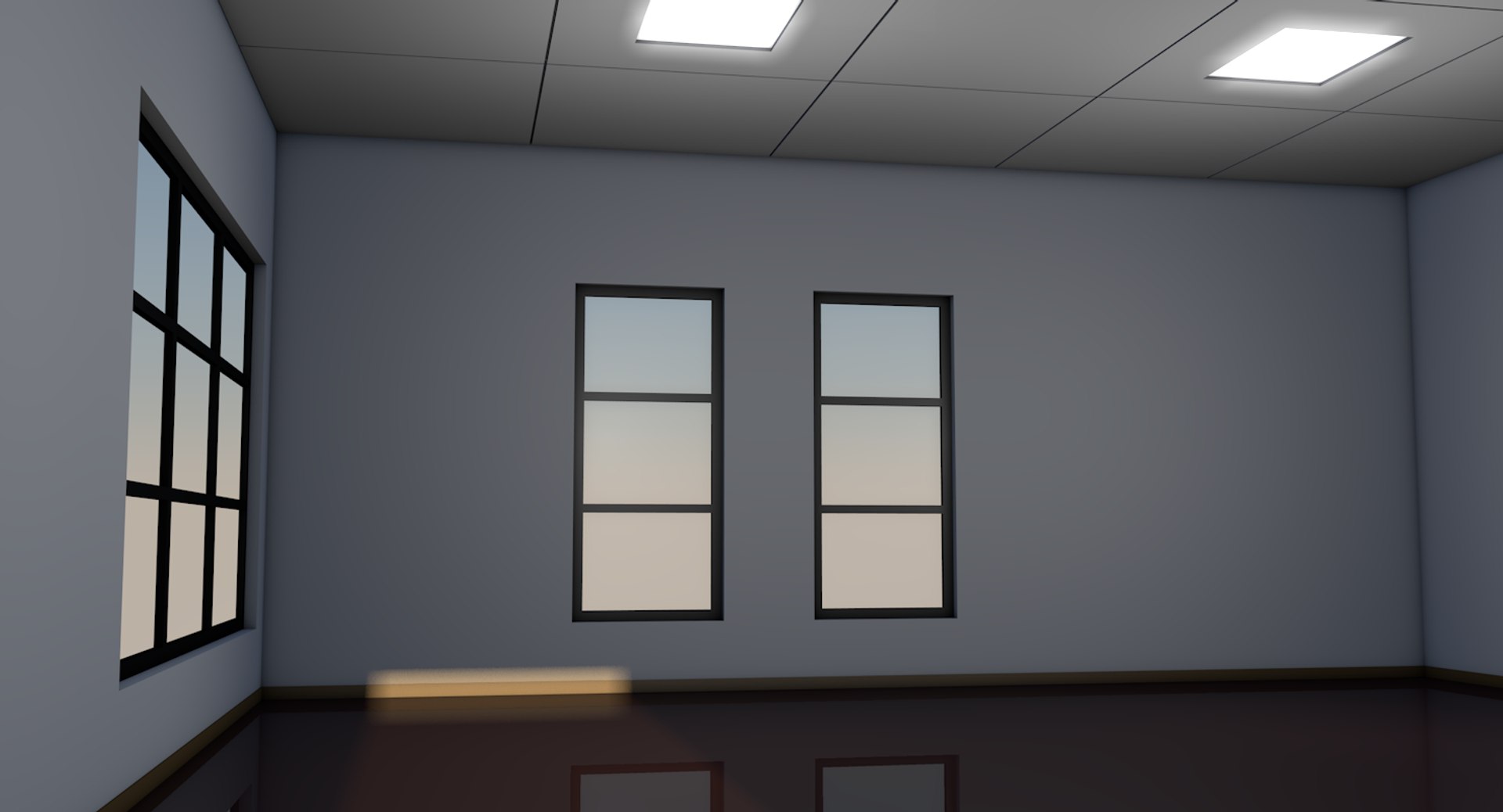 Empty Room 3d Model Turbosquid 1751575