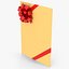 Gift Envelope With Bow 3D