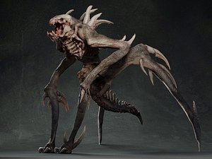 creature cyber 3d model