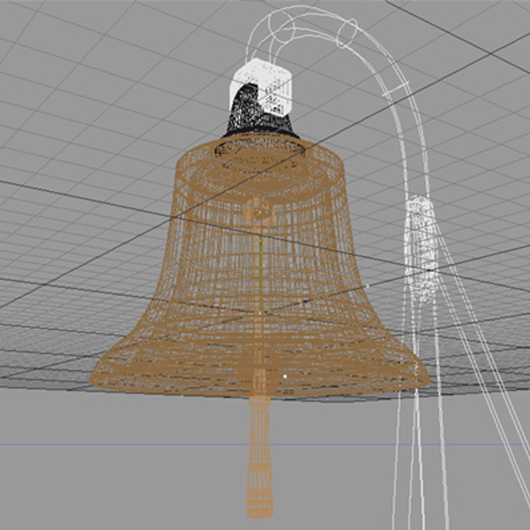 3d Model Hi-poly Ship Bell
