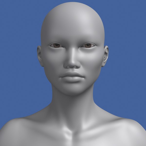 max polygonal asian female lightwave human