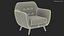 Comfy Armchair Grey