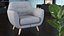 Comfy Armchair Grey