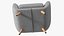 Comfy Armchair Grey