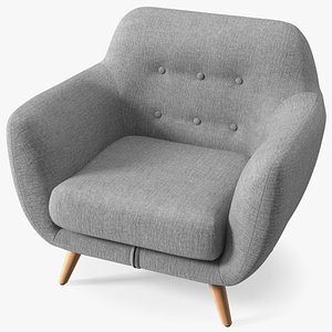 Comfy Armchair Grey