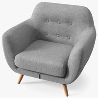 Comfy Armchair Grey