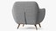 Comfy Armchair Grey