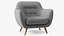 Comfy Armchair Grey